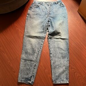 Levi's Classic vintage Orange tab Blue acid‎ wash Jeans size 18